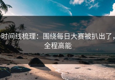 时间线梳理：围绕每日大赛被扒出了，全程高能